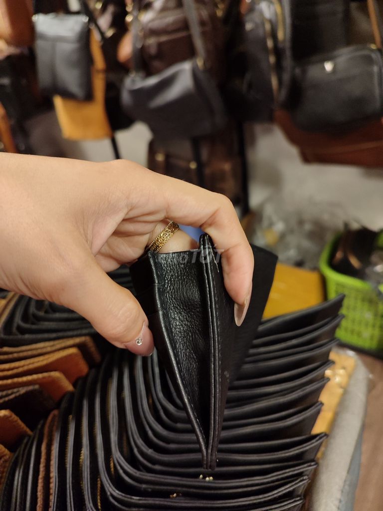 Ví nam full da bò thật hàng mới 100%