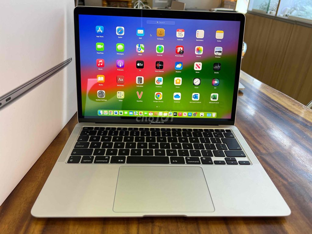 ✅MacBook Air M1 Silver - Active 3/2022 Pin Cao 96%