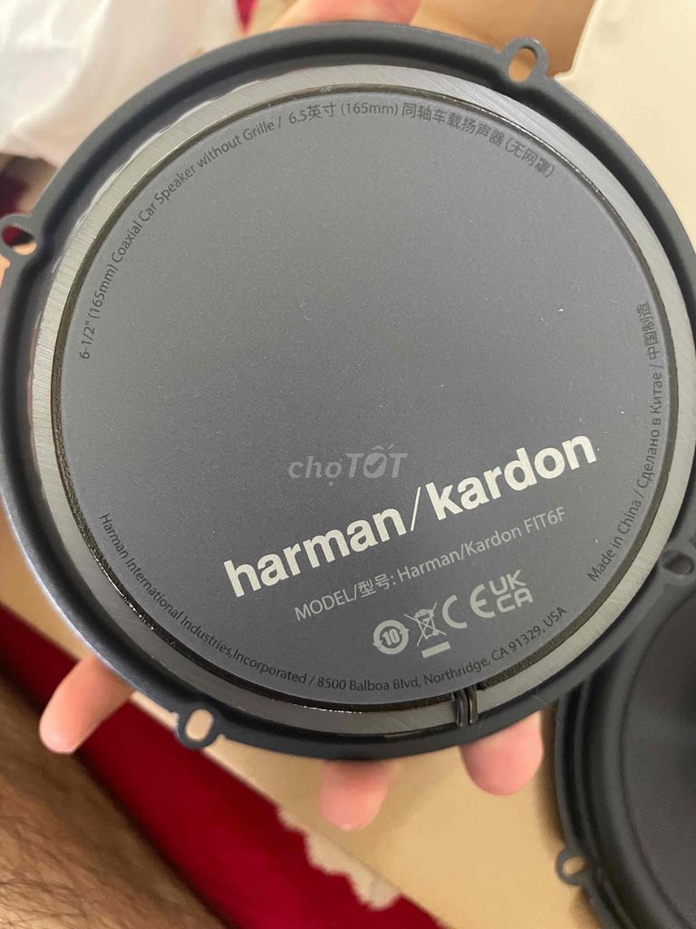 Loa ô tô Harman Kardon FIT6F Đen. Mua bán Tivi, Âm thanh tại Huyện Phú Xuyên Hà Nội được đăng bởi Đặng Đức Mạnh hình 1