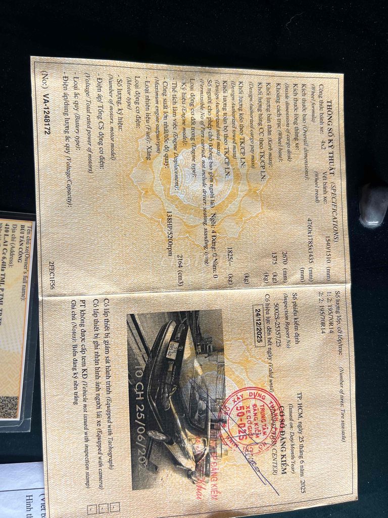 Toyota Camry 1998 GLi 2.2 - 285000 km. Mua bán Ô tô tại Quận 12 Tp Hồ Chí Minh được đăng bởi Nguyễn văn Lộc  hình 17