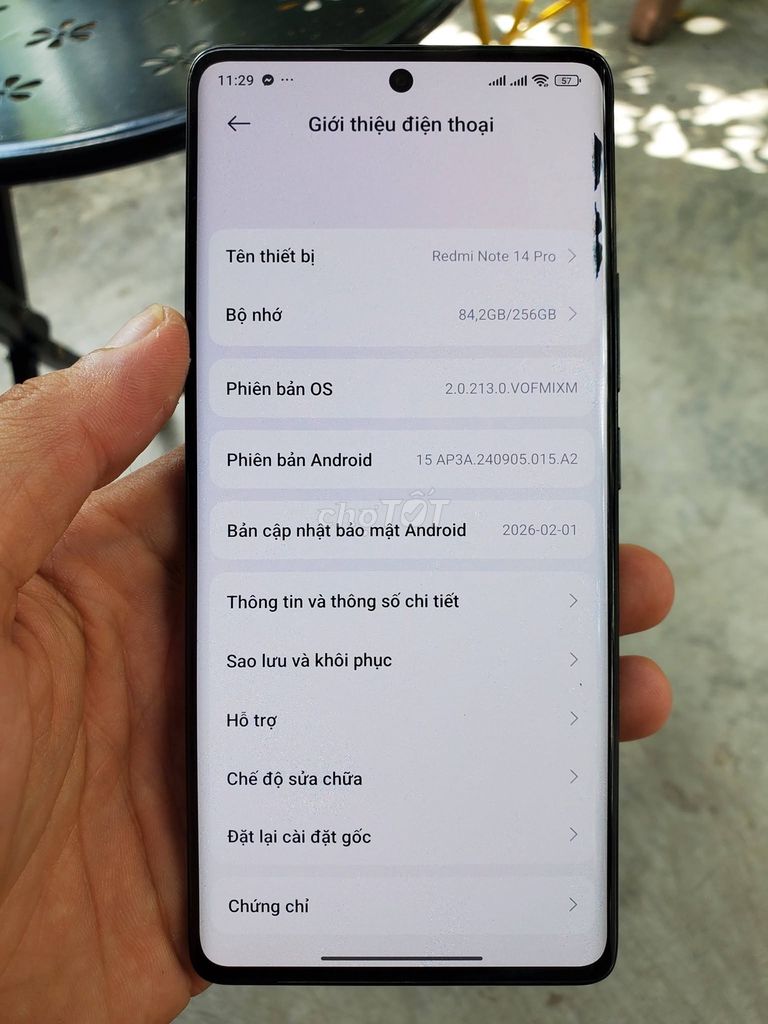 Xiaomi Redmi Note 14 Pro 8GB 256GB Đen. Mua bán Điện thoại tại Quận 10 Tp Hồ Chí Minh được đăng bởi Hội Đồ Điện Tử hình 1