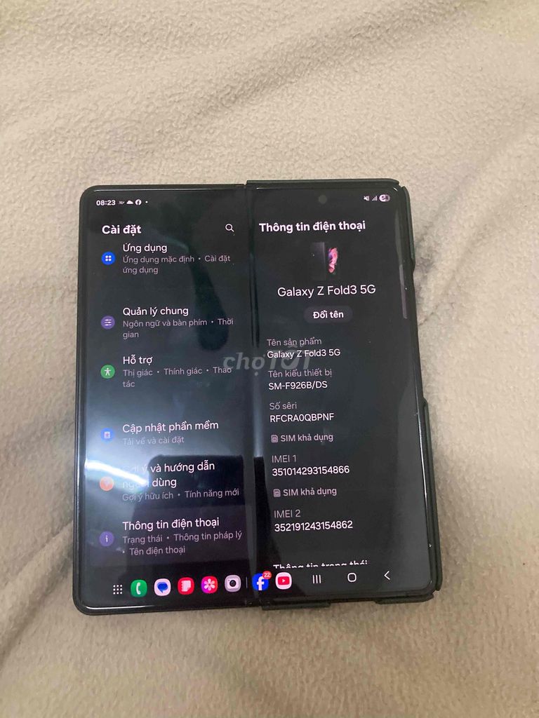 samsung fold 3. máy ngon đét. ko lỗi lầm. Mua bán Điện thoại tại Quận Ba Đình Hà Nội được đăng bởi Xỉu hình 1