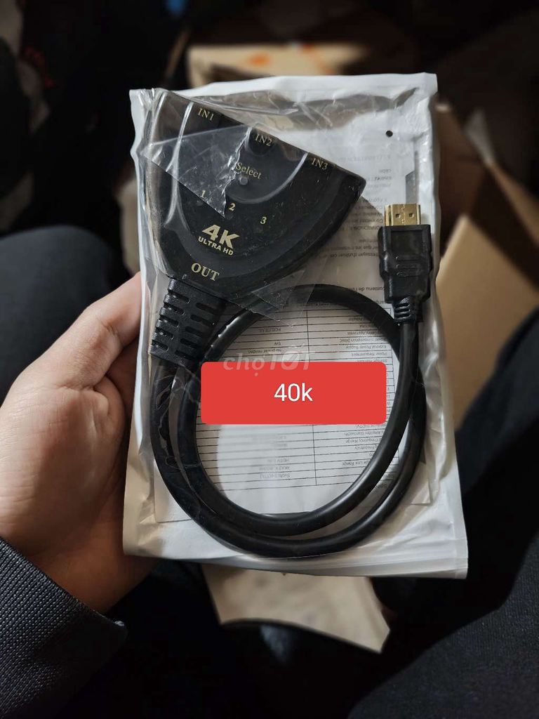 Đầu gộp 3 cổng HDMI  thành 1