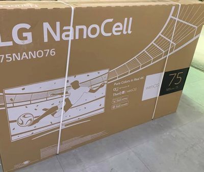 TV QLED LG 75NANO76 75in QLED NANO CELL MODEL 2023