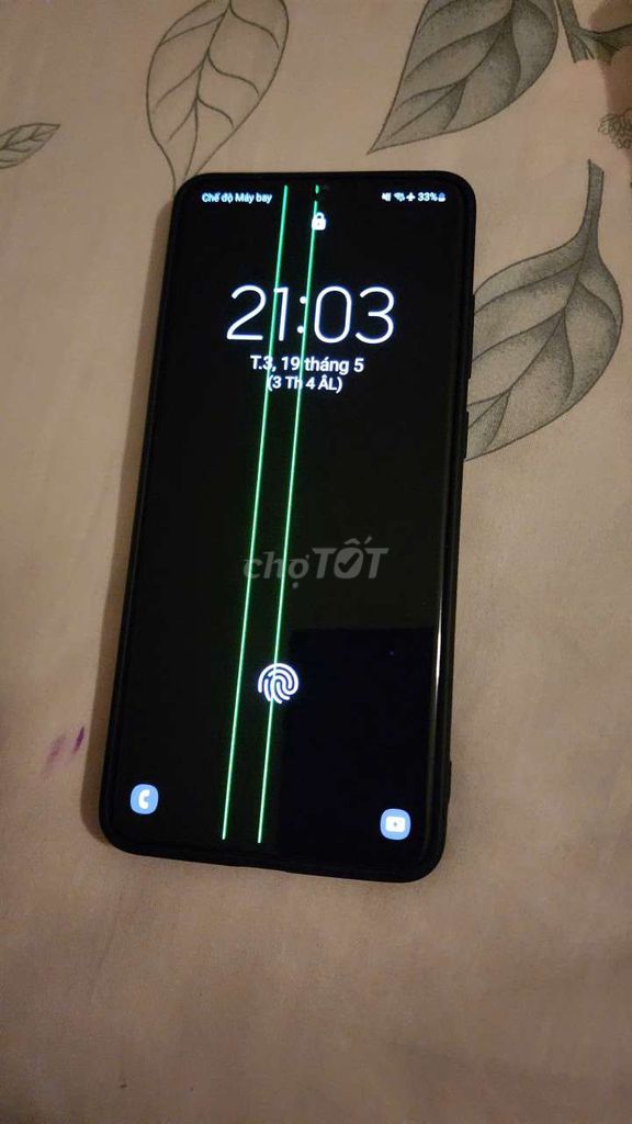 Samsung S20 Ultra Sọc màn hình. Mua bán Điện thoại tại Huyện Hóc Môn Tp Hồ Chí Minh được đăng bởi LÊ VĂN SỰ  hình 1