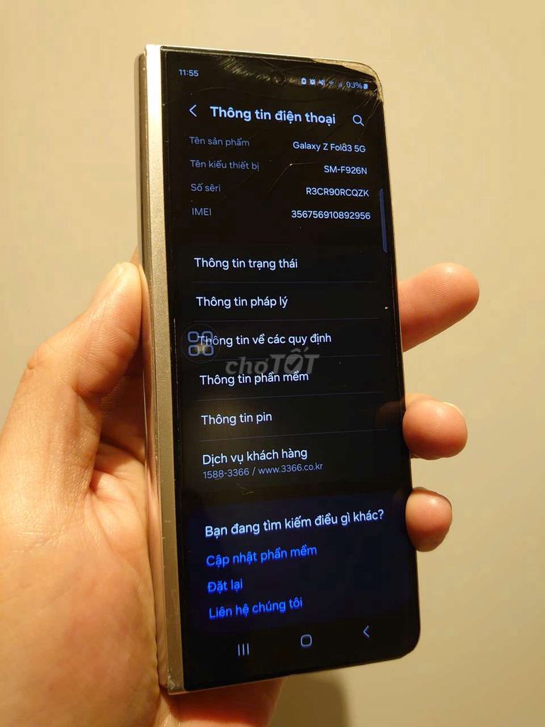 Samsung Z Fold3 512GB Giao Lưu