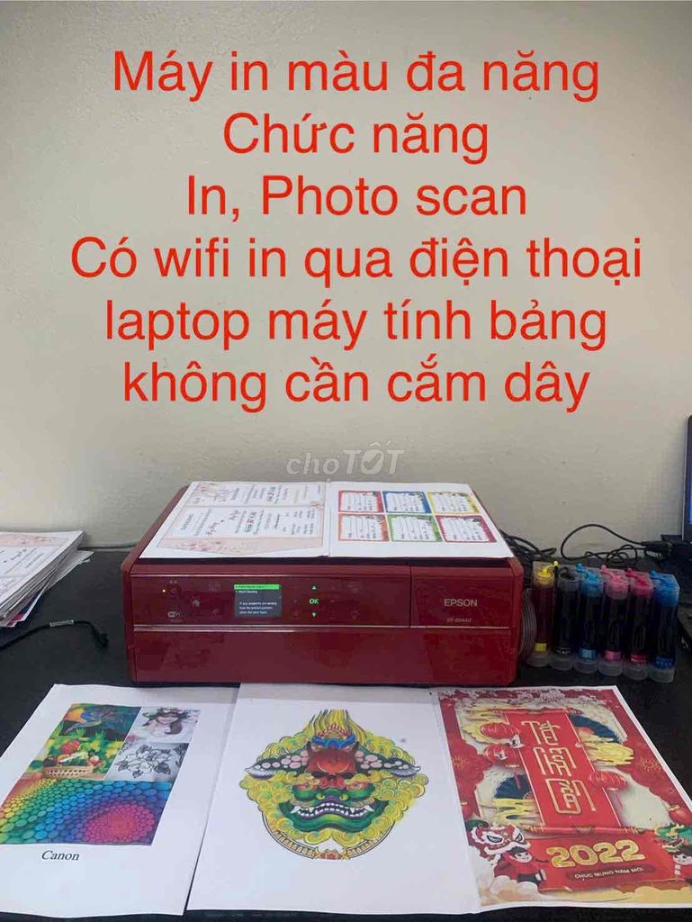 máy in màu đa năng wifi. Mua bán Đồ dùng văn phòng tại Thành phố Bắc Ninh Bắc Ninh được đăng bởi Tùng Chọi hình 1