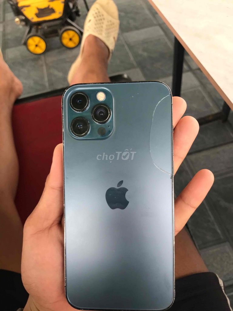 Apple iPhone 12 Pro Max Xanh 128GB. Mua bán Điện thoại tại Huyện Trần Văn Thời Cà Mau được đăng bởi Tuấn Anh  hình 1