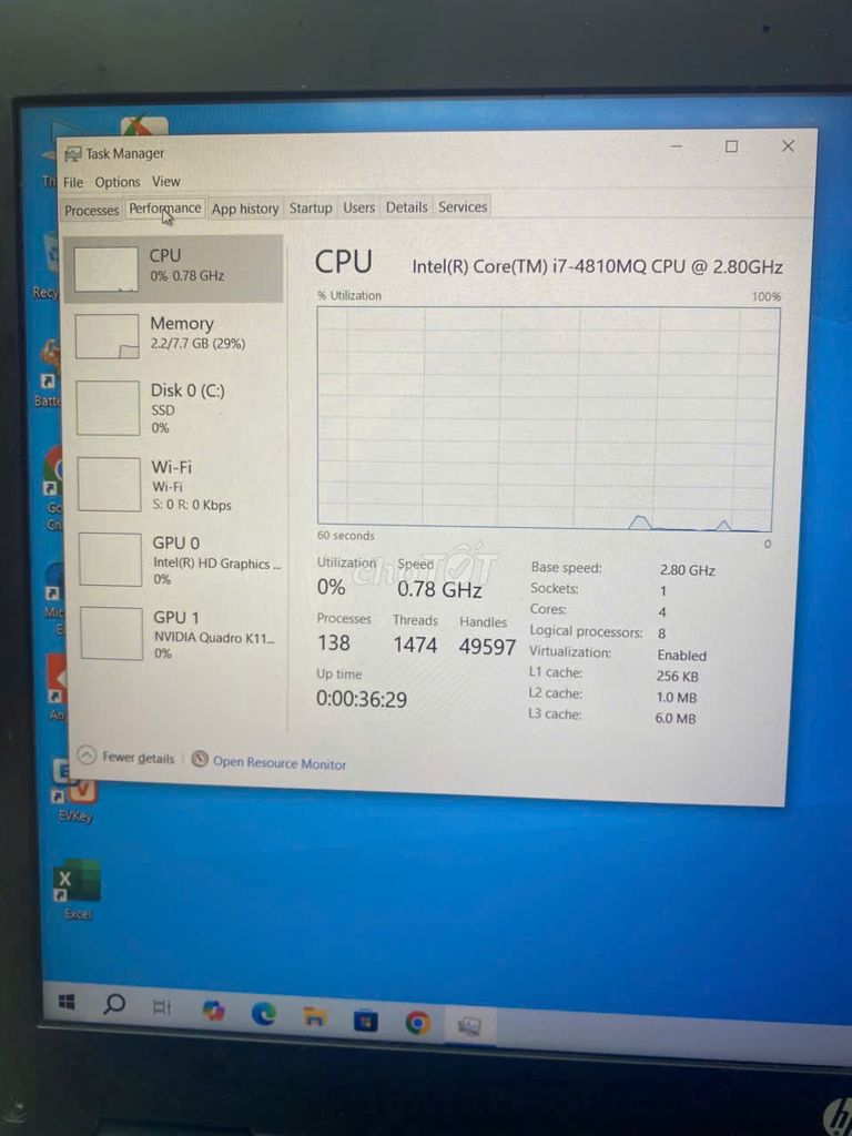 HP ZBook 15 i7 15.6 inch 8GB/256GB Đã sử dụng. Mua bán Laptop tại Quận Hai Bà Trưng Hà Nội được đăng bởi Hà Bán Máy hình 1