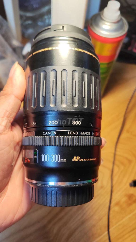 Ống kính Canon 100-300mm USM Đen. Mua bán Máy ảnh, Máy quay tại Quận Hà Đông Hà Nội được đăng bởi A Cường hình 1