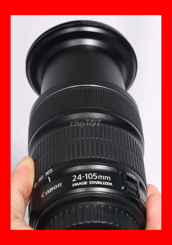 Canon 24-105 STM, KHÁ MỚI, kính ĐẸP, HĐ cực TỐT.