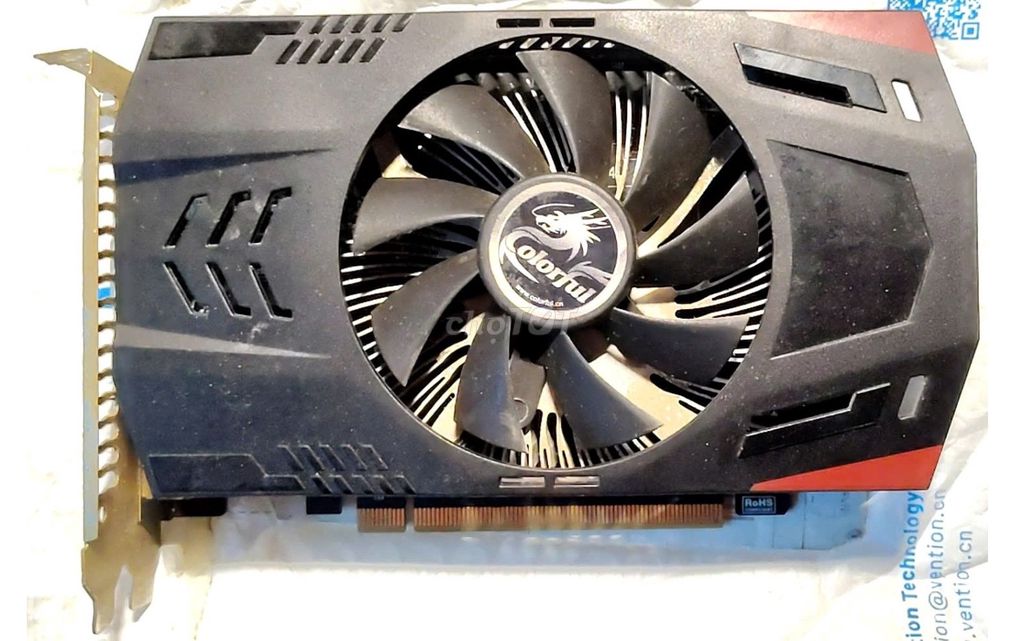 Card đồ họa Colorful 750Ti 2GD5 Đen. Mua bán Linh kiện (RAM, Card...) tại Quận Ba Đình Hà Nội được đăng bởi cần bán hình 1