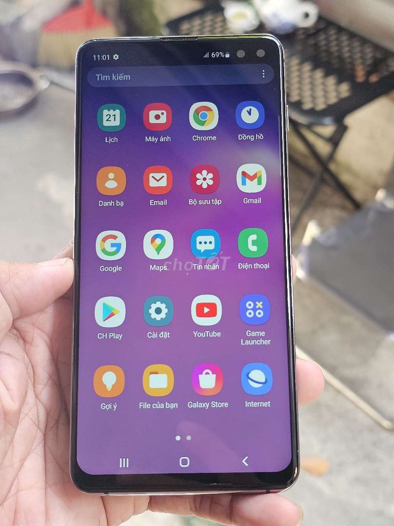 Galaxy S10+ 128GB mỹ đẹp 98% giá rẻ bèo nhèo . Mua bán Điện thoại tại Quận 8 Tp Hồ Chí Minh được đăng bởi Thiên Hòa mobile  hình 1