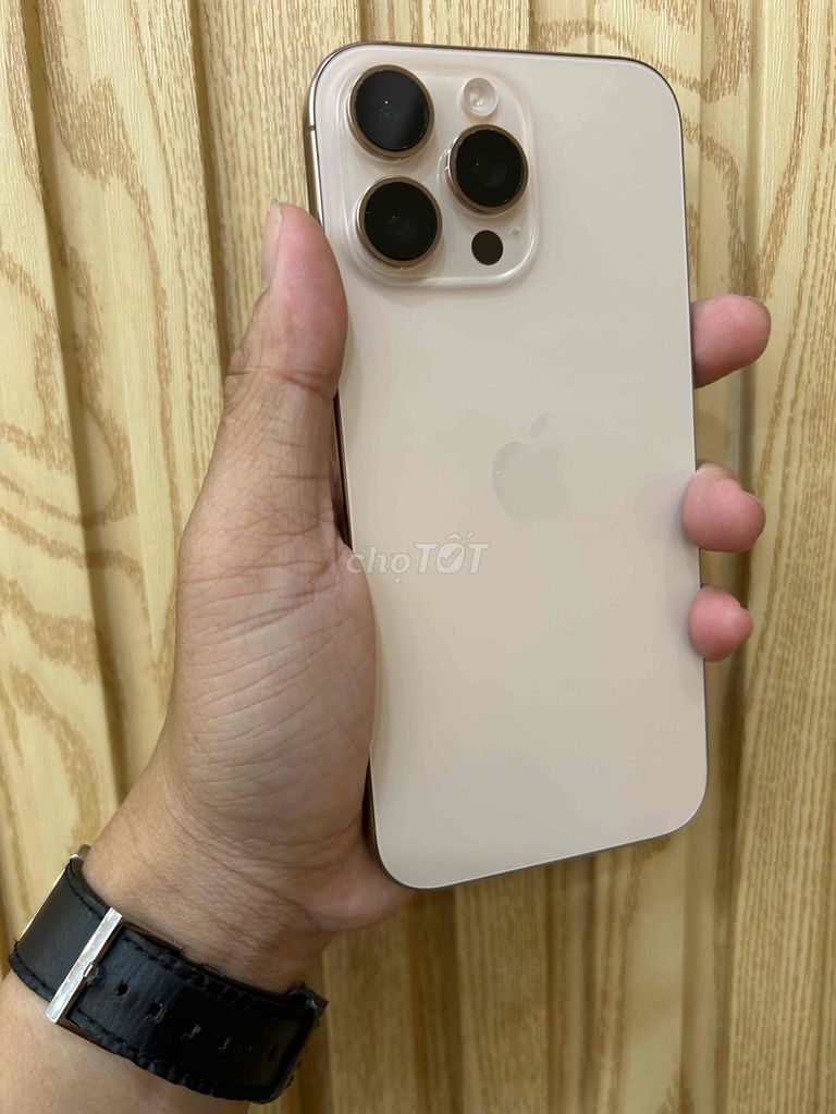 Apple iPhone 16 Pro Max 256GB Vàng Sa Mạc. Mua bán Điện thoại tại Quận 10 Tp Hồ Chí Minh được đăng bởi Phone27 hình 1