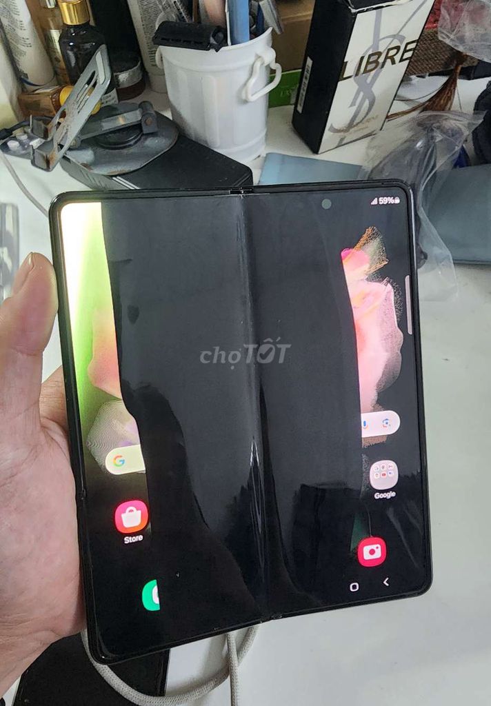 Samsung Galaxy Z Fold 3 Đen hỏng màn. Mua bán Điện thoại tại Quận Thanh Khê Đà Nẵng được đăng bởi Hung nguyen hình 1