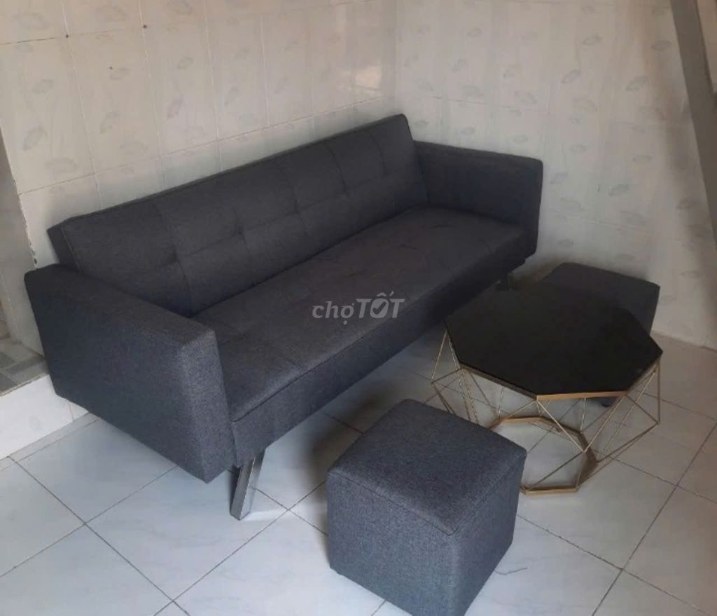 ghế sofa bed mới - có tay - 1600k/ ghế