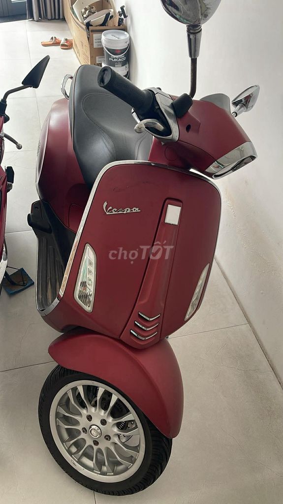 Piaggio Vespa 2018 màu Đỏ. Mua bán Xe máy tại Quận Cẩm Lệ Đà Nẵng được đăng bởi Phúc Vỹ hình 2
