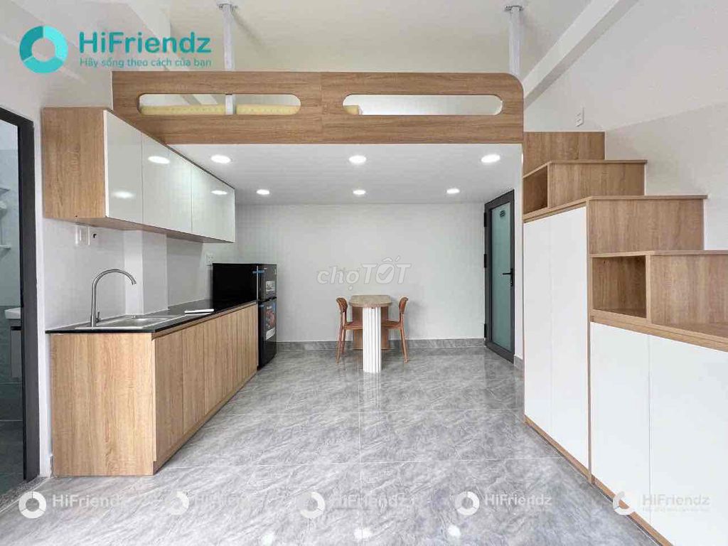 DUPLEX BAN CÔNG NHÀ MỚI 100%