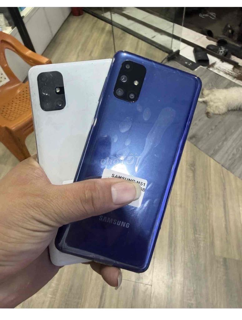 Samsung M51 pin 7000 8/128GB máy zin  màn zin đẹp. Mua bán Điện thoại tại Quận Bình Tân Tp Hồ Chí Minh được đăng bởi Lý Kiệt Store hình 1