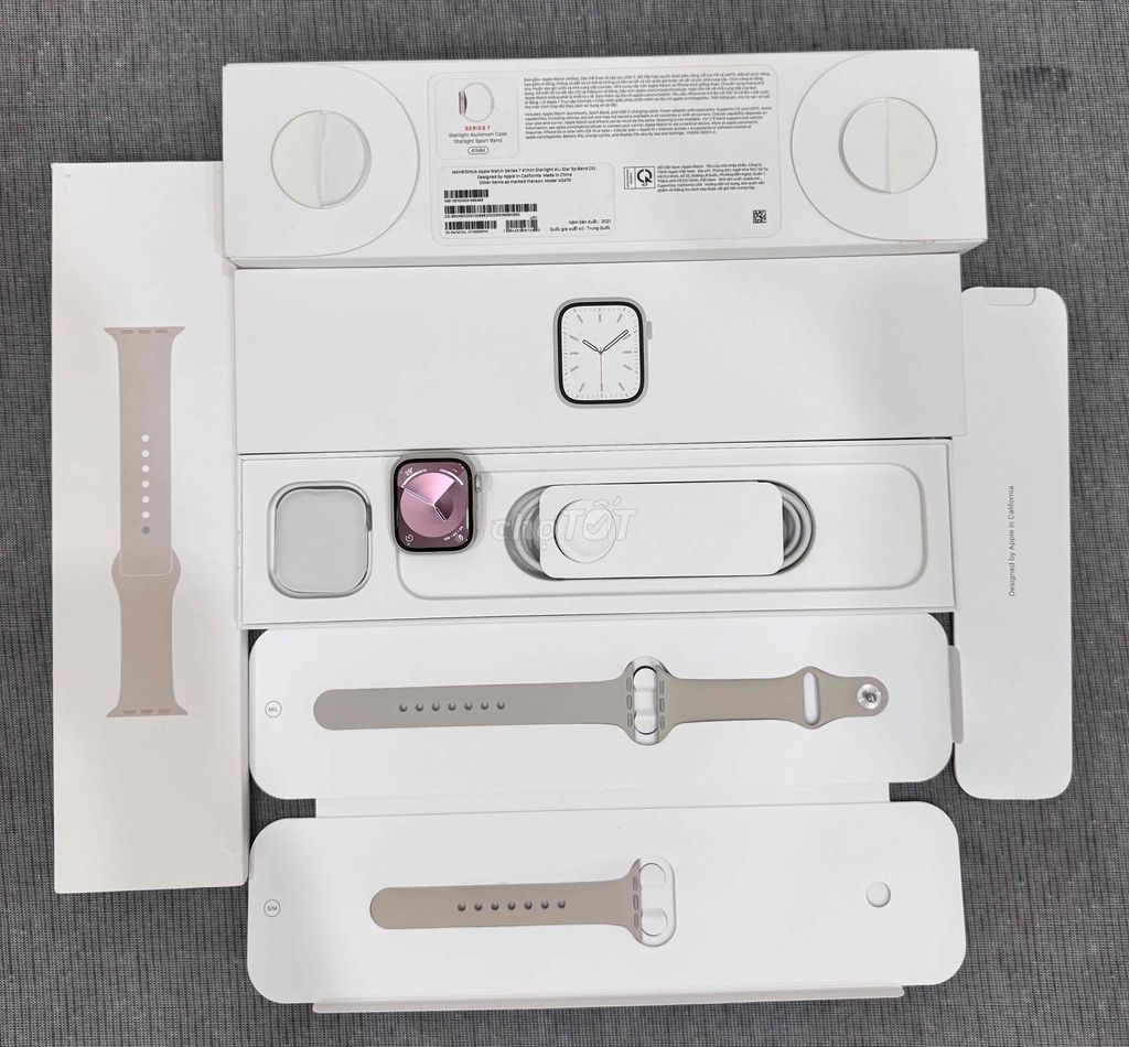 Apple Watch Series 7/41MM LTE Esim Fullbox