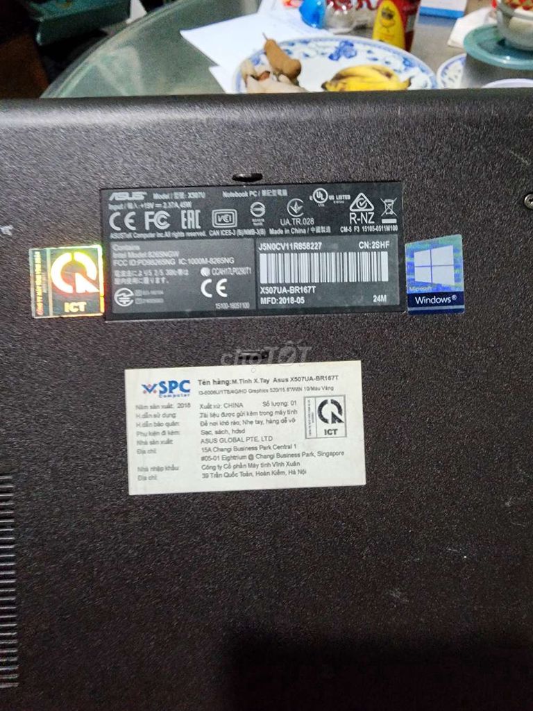 ASUS X507UA-BR167T i3-6006U 4GB/120GB. Mua bán Laptop tại Thị xã Tân Uyên Bình Dương được đăng bởi Phương Thành Nguyễn hình 1