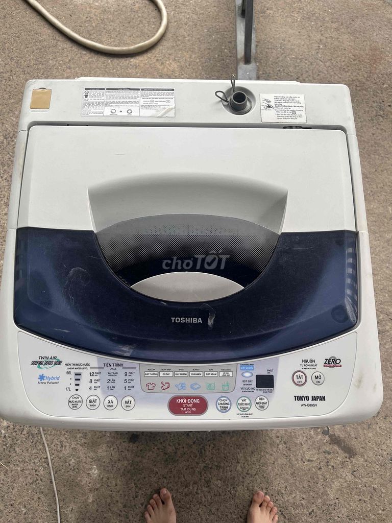 Máy giặt Toshiba AW-E890SV 8kg Trắng. Mua bán Máy giặt tại Thành phố Biên Hòa Đồng Nai được đăng bởi Đạt Lương Trọng hình 1
