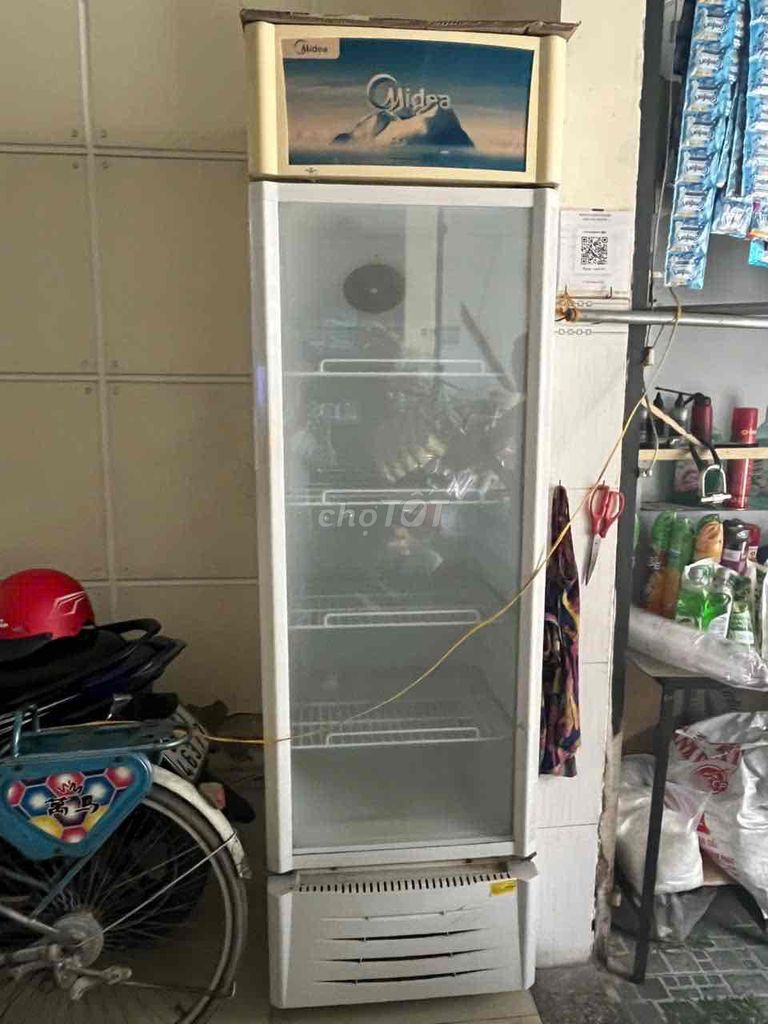 Tủ đông trưng bày Midea Trắng Còn mới. Mua bán Tủ lạnh tại Huyện Bình Chánh Tp Hồ Chí Minh được đăng bởi Phương Ngọc hình 1