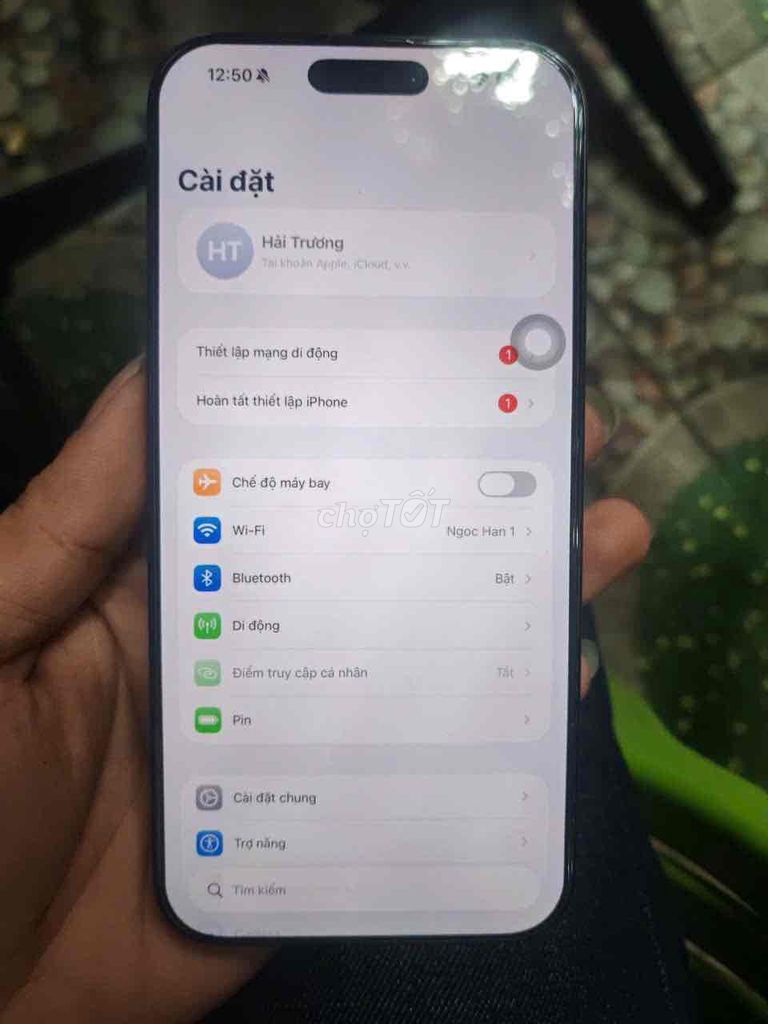 Apple iPhone 16 Pro Max 256GB Đã qua sử dụng. Mua bán Điện thoại tại Huyện Đức Hòa Long An được đăng bởi Dii hình 1