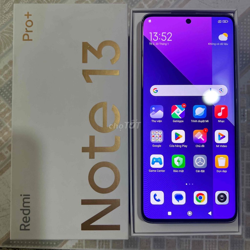 Redmi Note 13 Pro Plus 5G 12/ 256 mới 99% Full Box