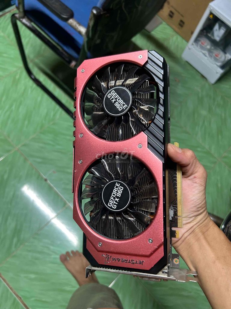 Card đồ họa Jetstream GTX 960 Đỏ. Mua bán Linh kiện (RAM, Card...) tại Huyện Chợ Mới An Giang được đăng bởi Nguyễn chí linh hình 1