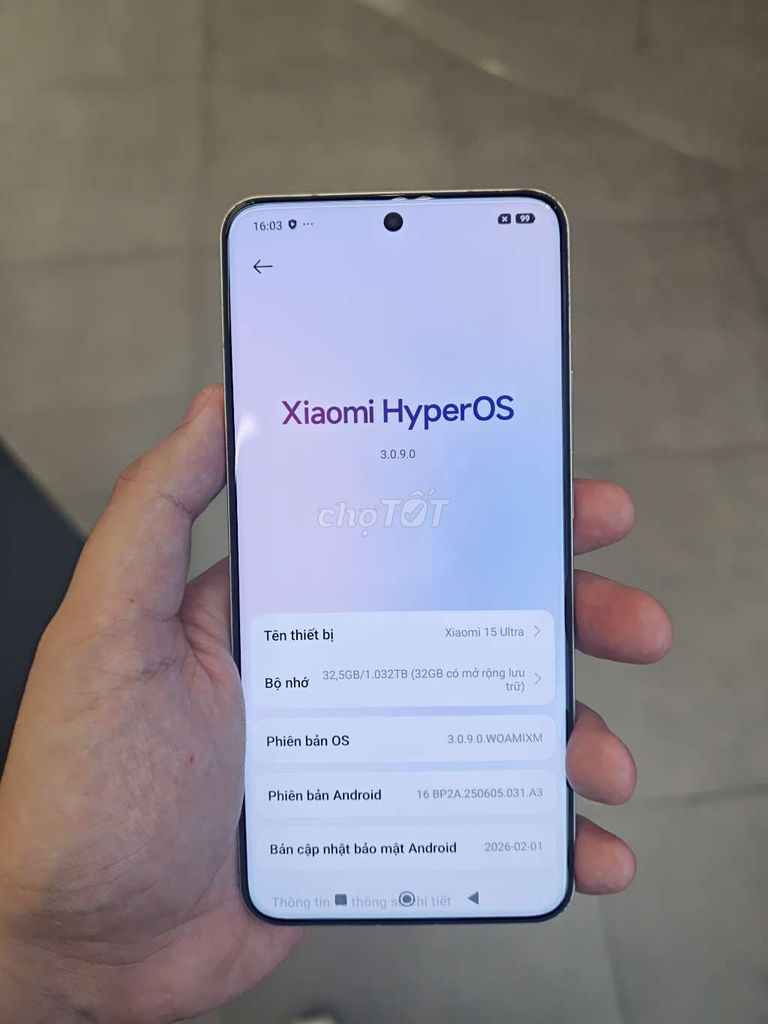 Xiaomi 15 Ultra 1TB Đen Bạc Limited. Mua bán Điện thoại tại Quận Bình Tân Tp Hồ Chí Minh được đăng bởi Vi Vân hình 1