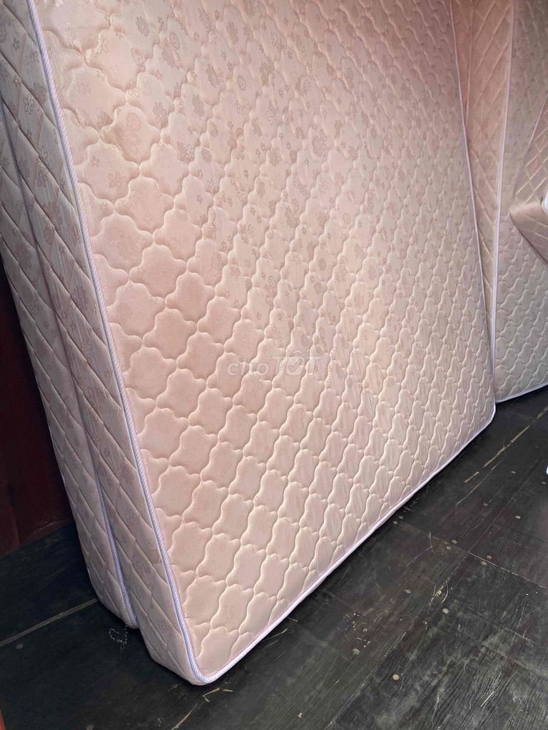 Nệm lò xo 1m2 x 2m Hồng nhạt còn mới. Mua bán Giường, chăn ga gối nệm tại Thành phố Thủ Đức Tp Hồ Chí Minh được đăng bởi Phòng Nguyễn Anh Kha hình 1