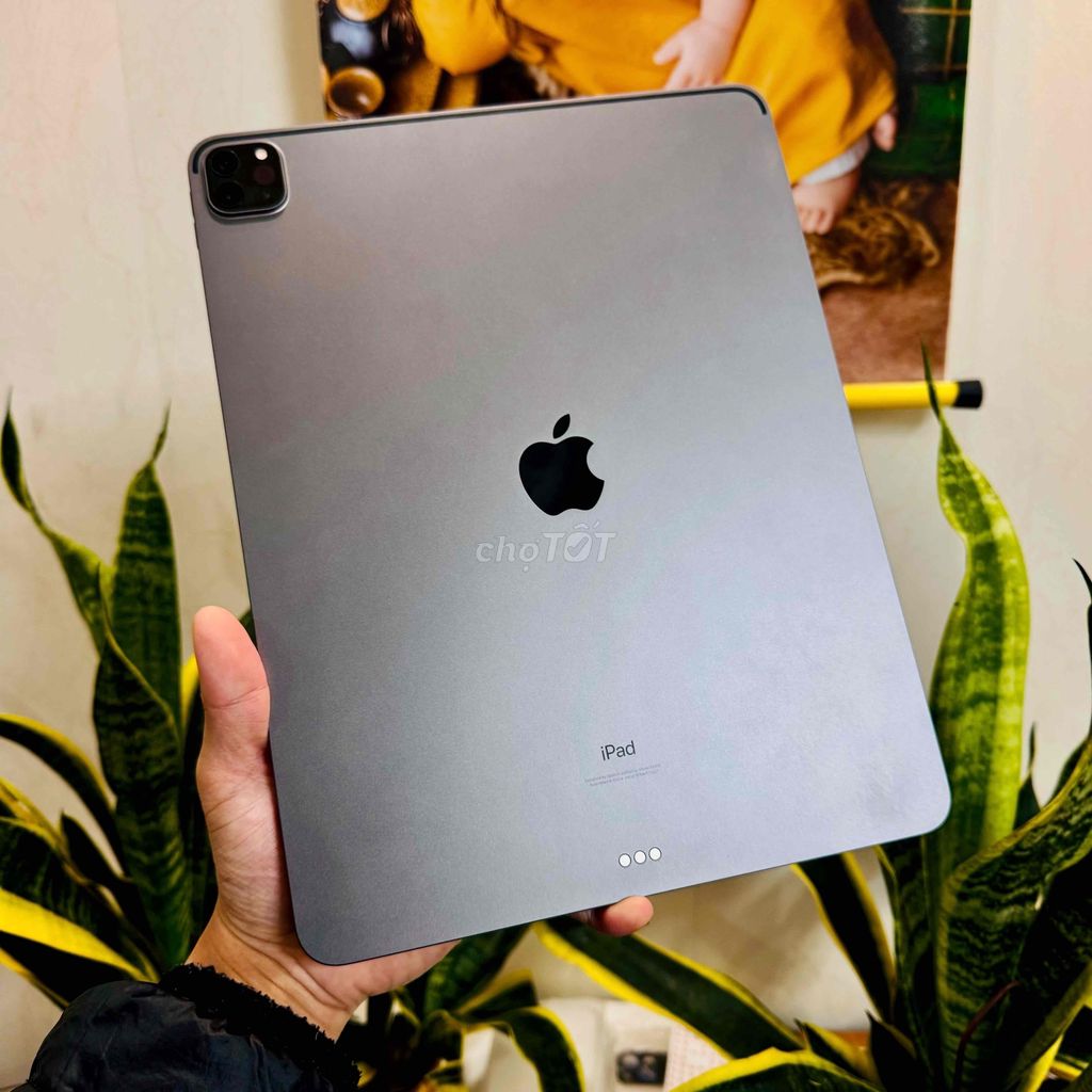 ipad pro 12.9 inch M1 gray 128 wf sạc ít pin 100%