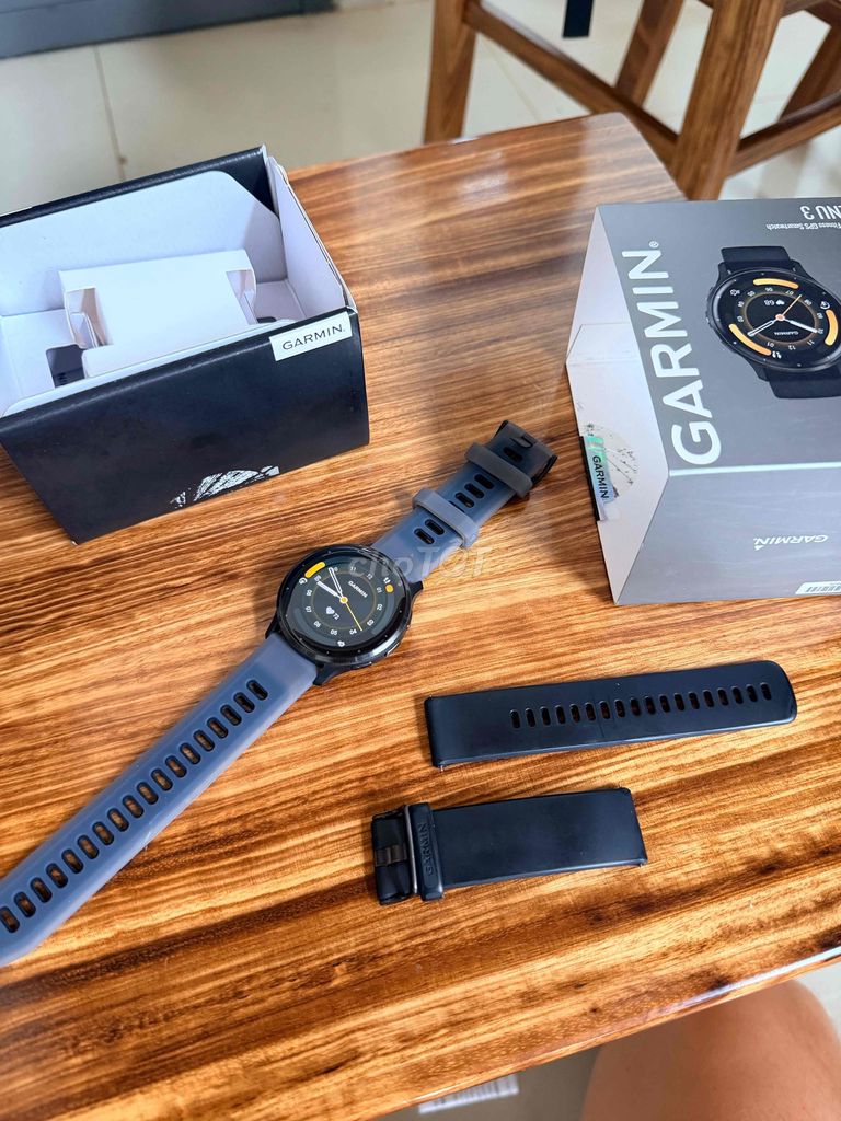 Garmin Venu 3 45mm Xám. Mua bán Thiết bị đeo thông minh tại Thành phố Buôn Ma Thuột Đắk Lắk được đăng bởi Văn Hoa hình 1