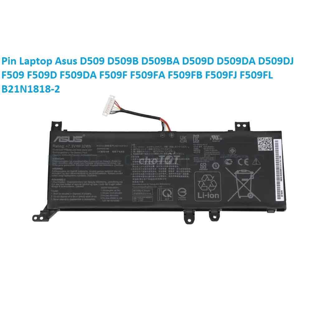 Pin laptop Asus B21N1818-2 D509 F509 đã qua sử dụn. Mua bán Linh kiện (RAM, Card...) tại Huyện Thường Tín Hà Nội được đăng bởi Vương Cương hình 1