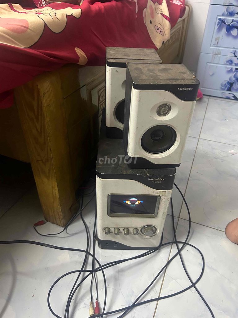 Loa vi tính SoundMax A-2100 Trắng Đen. Mua bán Tivi, Âm thanh tại Quận Bình Tân Tp Hồ Chí Minh được đăng bởi Nguyen Phoi hình 1