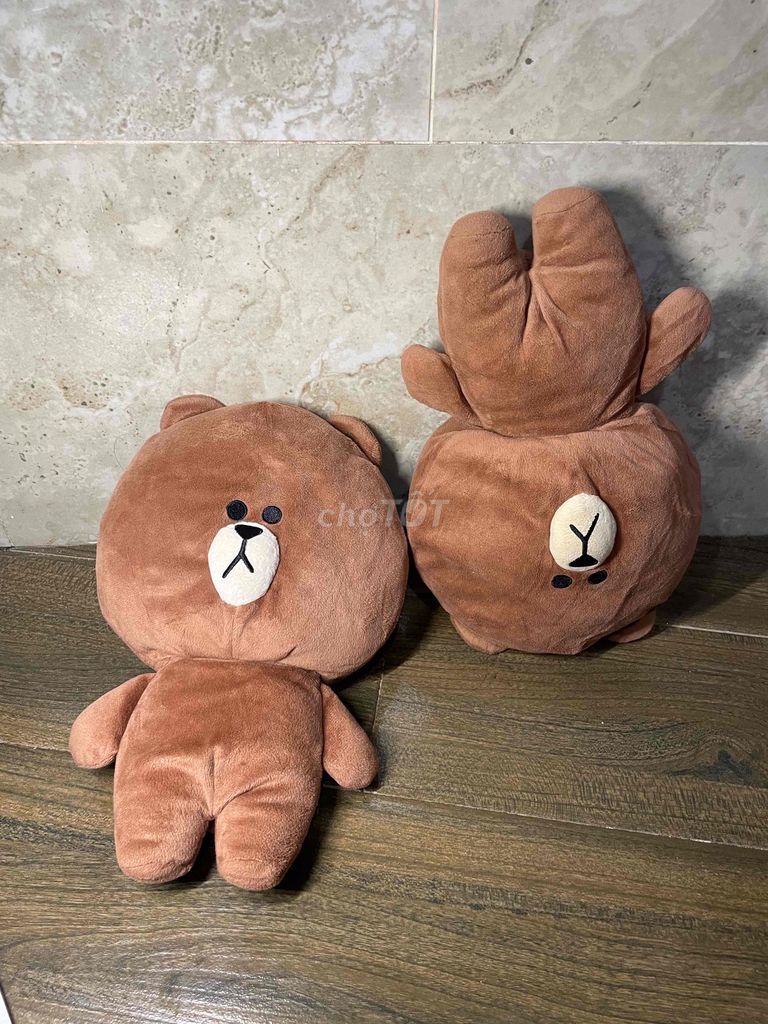 gấu line friends và thú nhồi bông sega. Mua bán Sở thích khác tại Huyện Nhà Bè Tp Hồ Chí Minh được đăng bởi Anh Ho hình 1
