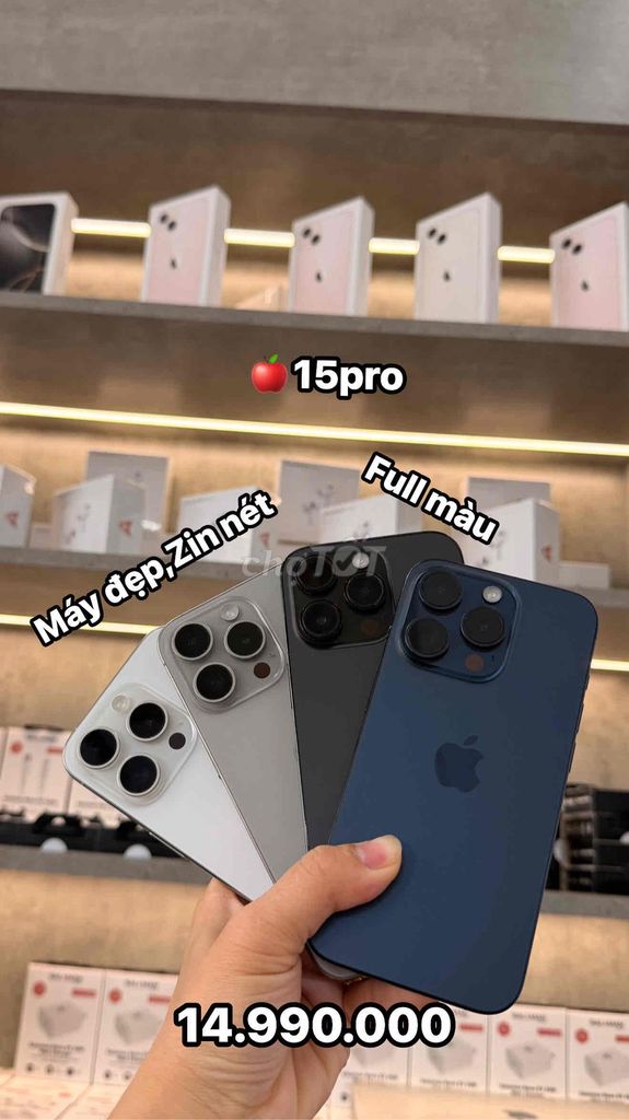 Apple iPhone 15 Pro 128GB Đa màu. Mua bán Điện thoại tại Quận Ngũ Hành Sơn Đà Nẵng được đăng bởi Tran hình 1