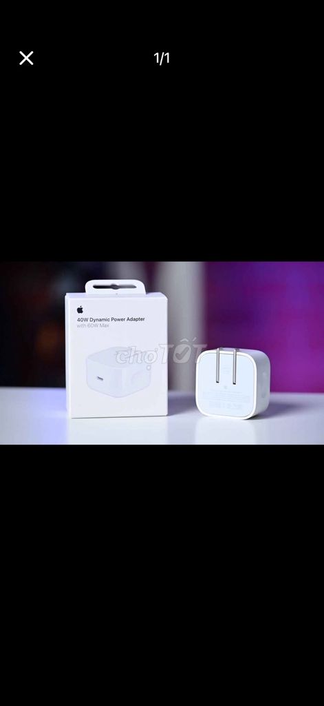 Củ sạc Apple iPhone 17 seri 60W Trắng. Mua bán Phụ kiện (Màn hình, Chuột...) tại Thành phố Đà Lạt Lâm Đồng được đăng bởi Nguyễn Phúc Tuấn hình 1