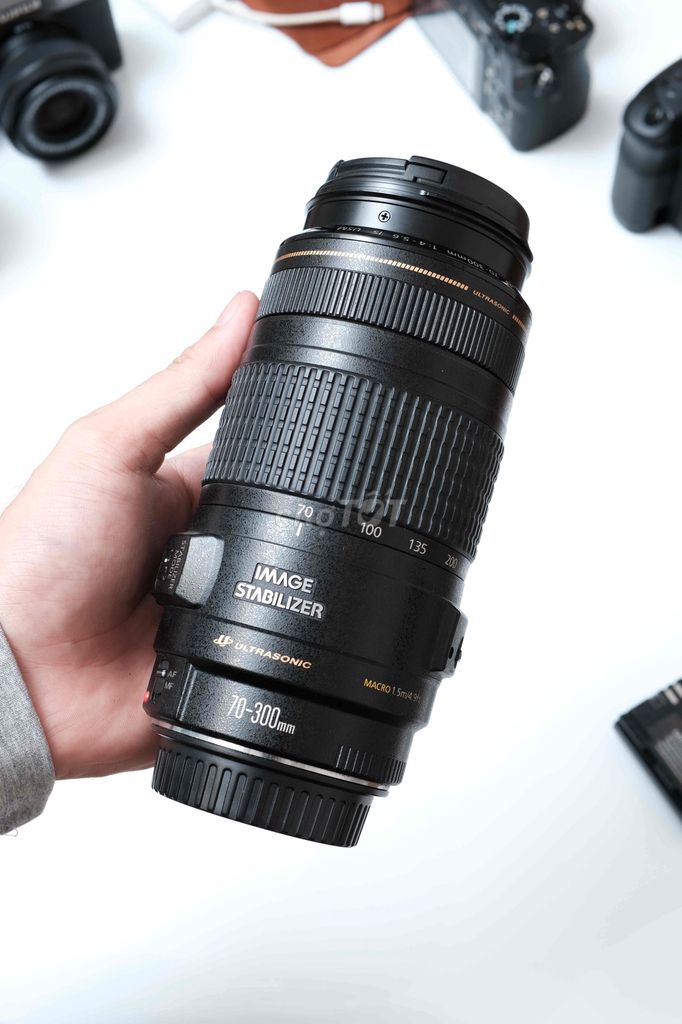 Ống kính Canon EF 70-300mm IS USM. Mua bán Máy ảnh, Máy quay tại Quận 1 Tp Hồ Chí Minh được đăng bởi HD Shop Digital hình 1