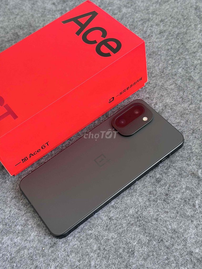 OnePlus Ace 6T 12/256GB Đen Fullbox 99% Keng. Mua bán Điện thoại tại Quận Ninh Kiều Cần Thơ được đăng bởi Nguyên Mobile 65 hình 1