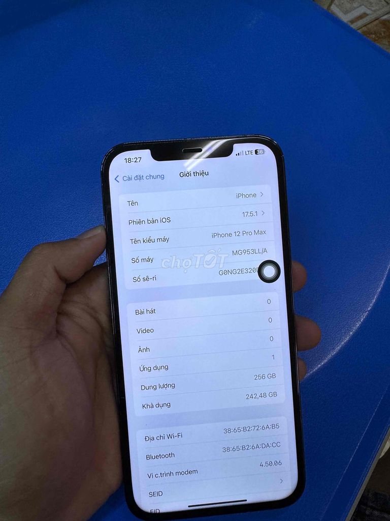 iphone 12 pro max 256gb lock mỹ