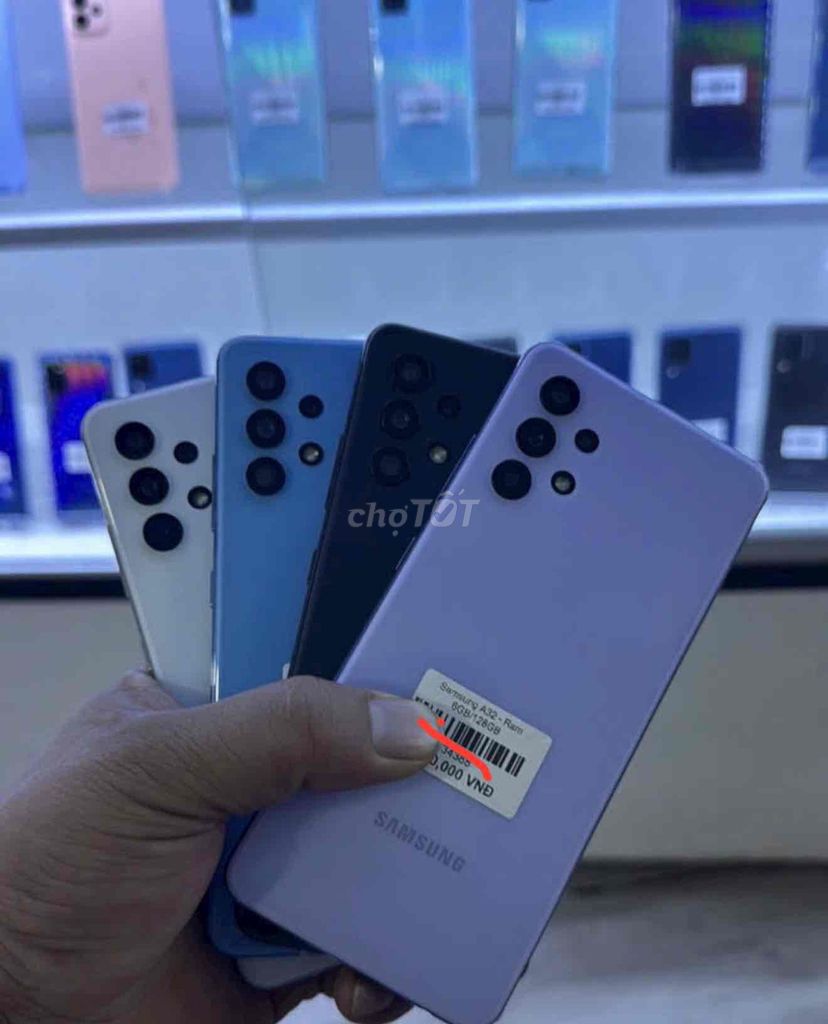 Samsung A32 Ram 6/128GB có NFC main zin đẹp full. Mua bán Điện thoại tại Quận Bình Tân Tp Hồ Chí Minh được đăng bởi Lý Kiệt Mobile hình 1