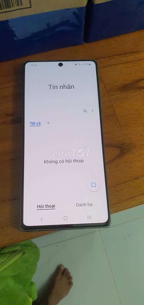 Samsung Note 20  VN 256GB Xanh. Mua bán Điện thoại tại Quận 8 Tp Hồ Chí Minh được đăng bởi Huỳnh Khang hình 1