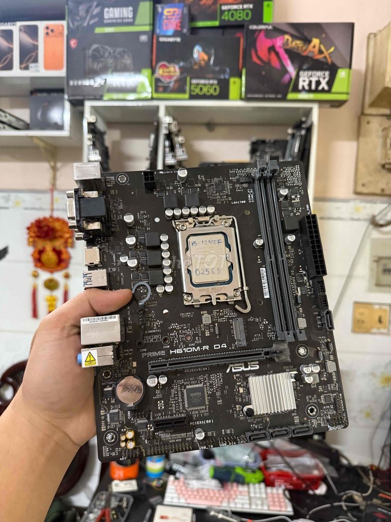 Combo Asus H610 + i5 12400F. Mua bán Linh kiện (RAM, Card...) tại Huyện Hóc Môn Tp Hồ Chí Minh được đăng bởi Thanh Tâm hình 1