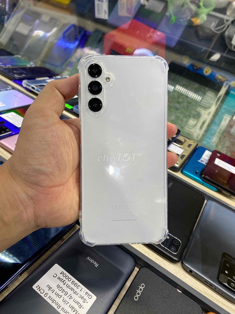 Samsung Galaxy M44 5G 128GB Xanh 6GB. Mua bán Điện thoại tại Thành phố Bến Tre Bến Tre được đăng bởi Điện thoại Bến Tre giá rẻ hình 1