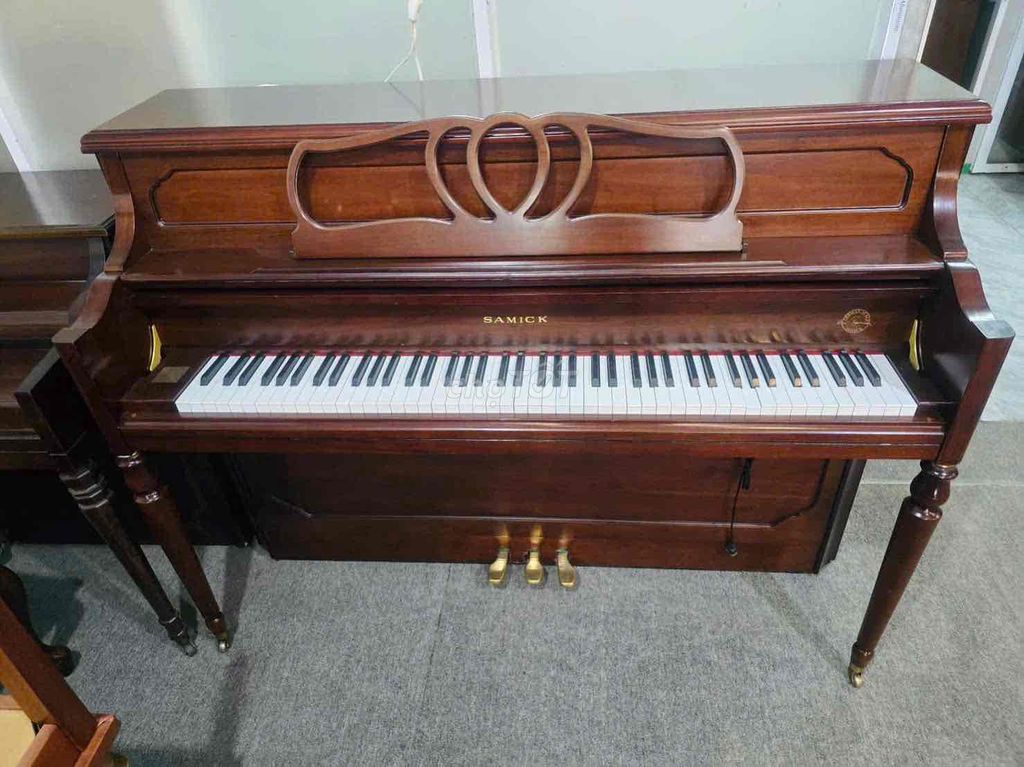 xả kho tháng 4 piano cơ Samick Nâu Gỗ. Mua bán Nhạc cụ tại Huyện Bình Chánh Tp Hồ Chí Minh được đăng bởi THẾ GIỚI PIANO HCM hình 1