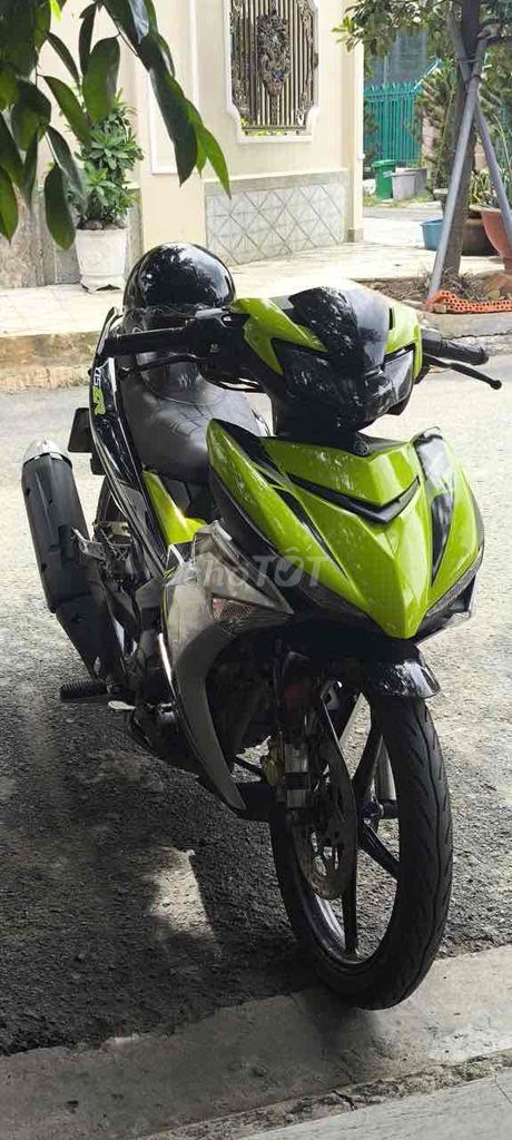 Yamaha Exciter 150 с тюнингованными LED-фарами
