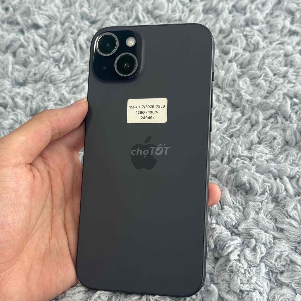 iPhone 15 Plus 128GB zin đẹp | P100. Mua bán Điện thoại tại Quận Ngô Quyền Hải Phòng được đăng bởi lê thanh thuỷ hình 1