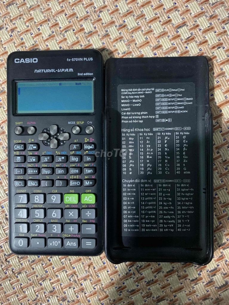 Máy tính Casio Fx-570VN Plus Đen. Mua bán Đồ dùng văn phòng tại Huyện Thiệu Hóa Thanh Hóa được đăng bởi Anh Tuyên hình 1